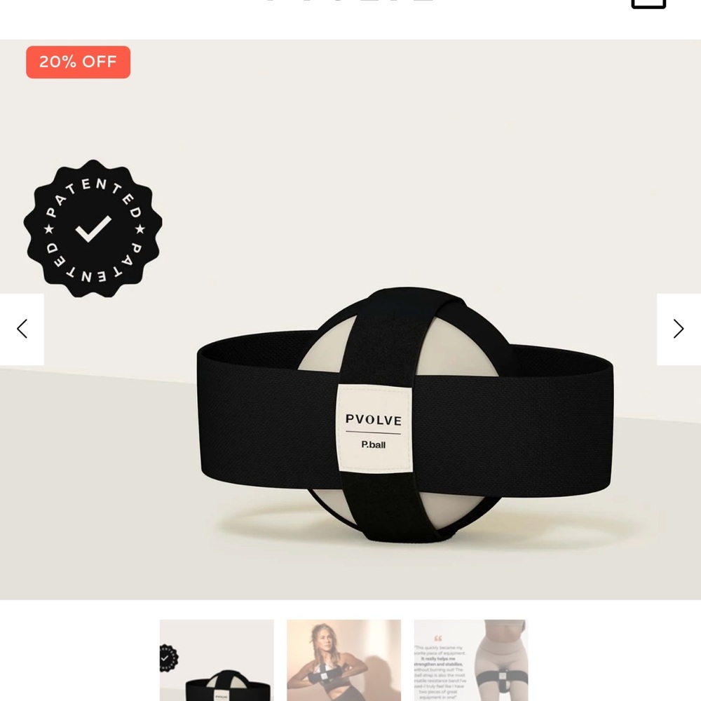 P.volve P.ball Exercise Equipment